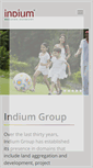 Mobile Screenshot of indiumgroup.com